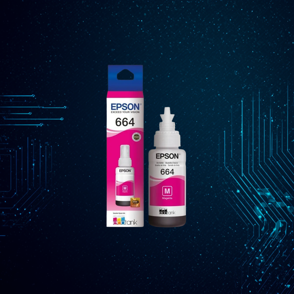 Tinta Rosa Epson 664 – Magenta Original EcoTank