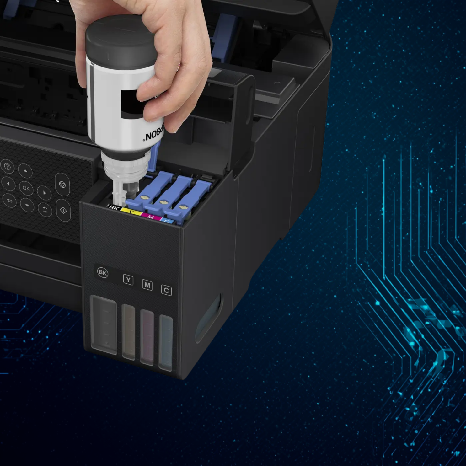 Tinta Azul Epson 664 – Cyan Original EcoTank